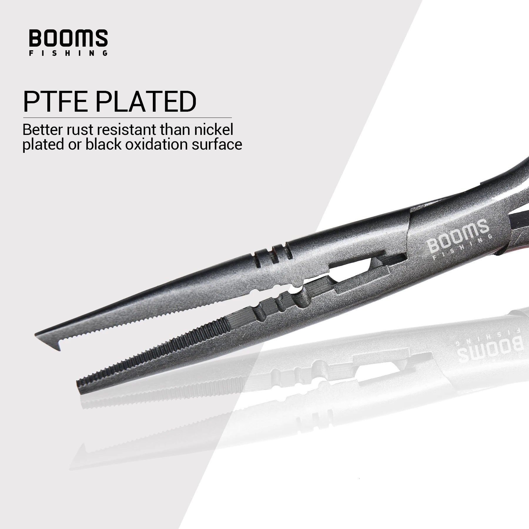 Booms Fishing F03 Fischerzange 23cm lange Nasenhakenentferner Edelstahl-Schnurschneider Schere Fischerzange
