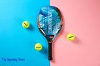 Kawasaki Padel Tennis Schläger aus Carbonfaser mit weichem EVA-Kern, inklusive Padel-Tasche und Hülle, Power Beach Tennis Padel