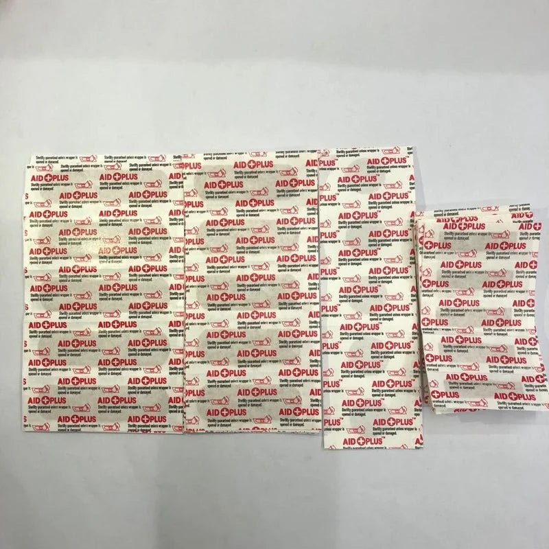 100x Pflaster wasserdicht atmungsaktiv selbstklebend Wundpflaster Hämostase Aufkleber Verband Erste Hilfe