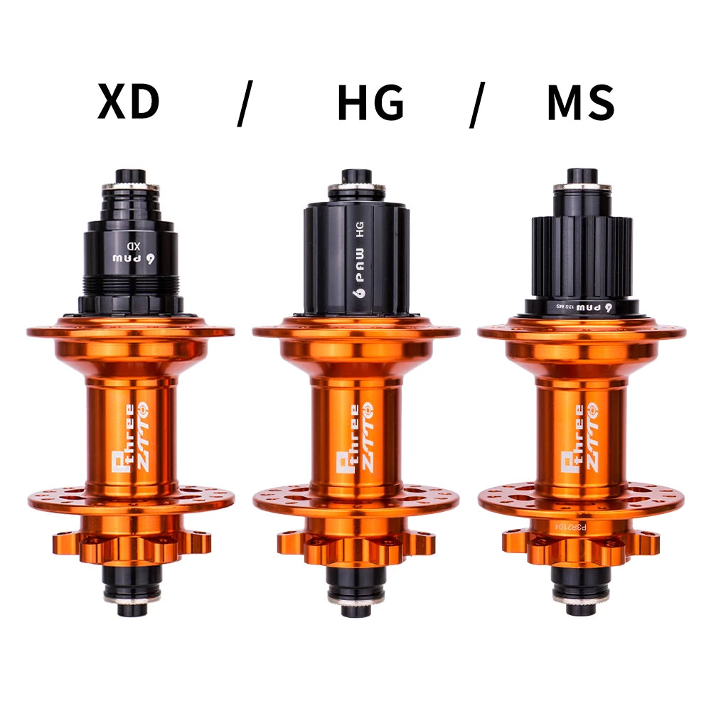 ZTTO MTB 6 Sperrklinken Scheibenbremse 148 Naben Boost 32 Loch P3 VS DT 370 xm490 12x148 15x110 32h Maza 141x10 QR Steckachse Abgedichtetes Lager