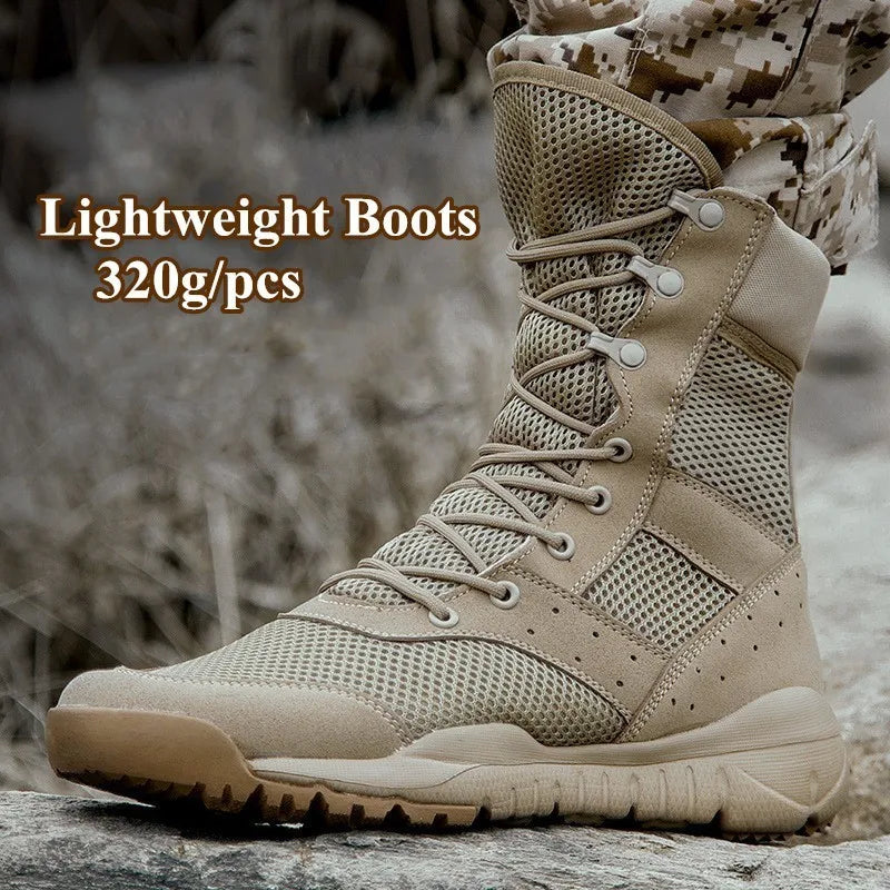 34 49 Size Men Women Ultrallight Outdoor Climbing Shoes Training Boots Summer Breathable Mesh Hiking Desert Boot Hauptbild