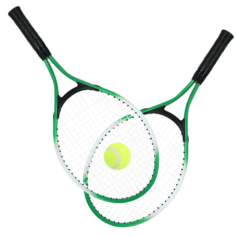 Kinder Tennisschläger Set Kinder Lustiges Tennis mit Bällen für Haus Garten Strand Outdoor Schultraining Sport 2020 Neu