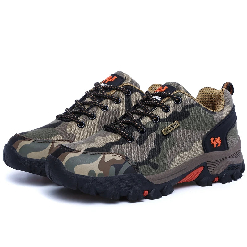 2025 Outdoor Hiking Shoes Summer Footwear Couple Men Women Trail Running Shoes Winter Camouflage Shoes Boys Atacs Camo Mountain