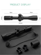 BSA Optics TMD 4-14X44 FFP Jagdzielfernrohr, Absehen in erster Bildebene, taktisches Glasgravur-Absehen, optische Visiere