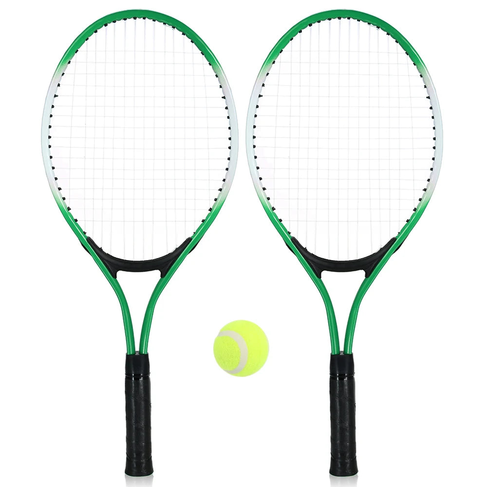 Kinder Tennisschläger Set Kinder Lustiges Tennis mit Bällen für Haus Garten Strand Outdoor Schultraining Sport 2020 Neu