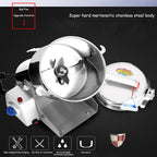 800G Kräutermühle Kaffeemaschine Getreidemühle Gewürzmühle Medizin Weizenmischer Trockenfutter Mühle Große Kapazität Edelstahl
