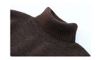 CHIC VEN Koreanischer Damen Pullover Lockerer Rollkragenpullover Warme Einfarbige Pullover Strickwaren Basic Female Tops Herbst Winter 2022