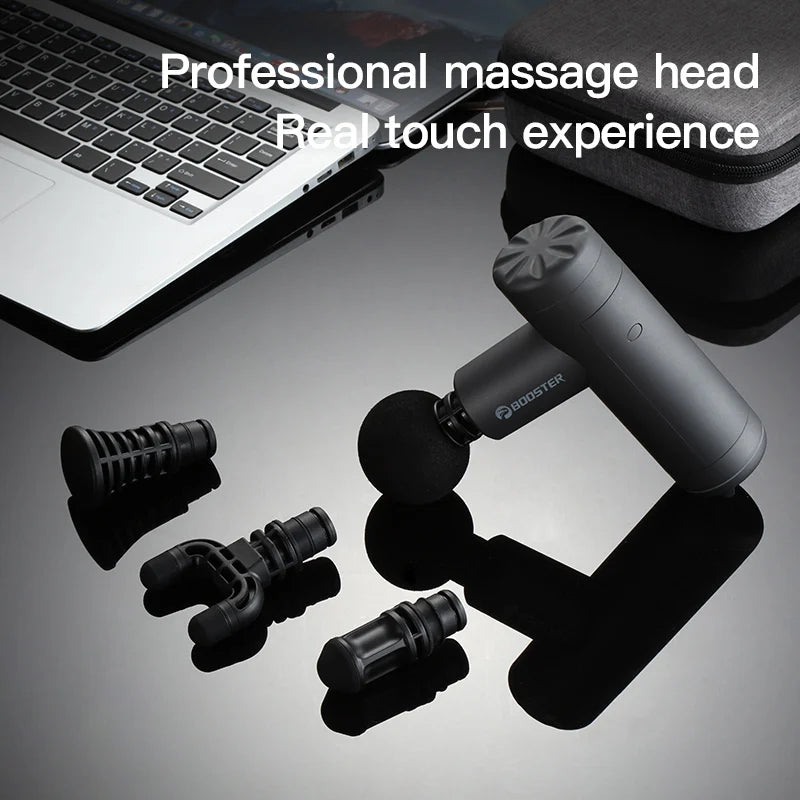 Booster Mini X Massage Gun Perkussion Rücken- und Nackenmassagegerät Elektrische Vibratoren Tragbares Fitness-Mini-Körpermassagegerät