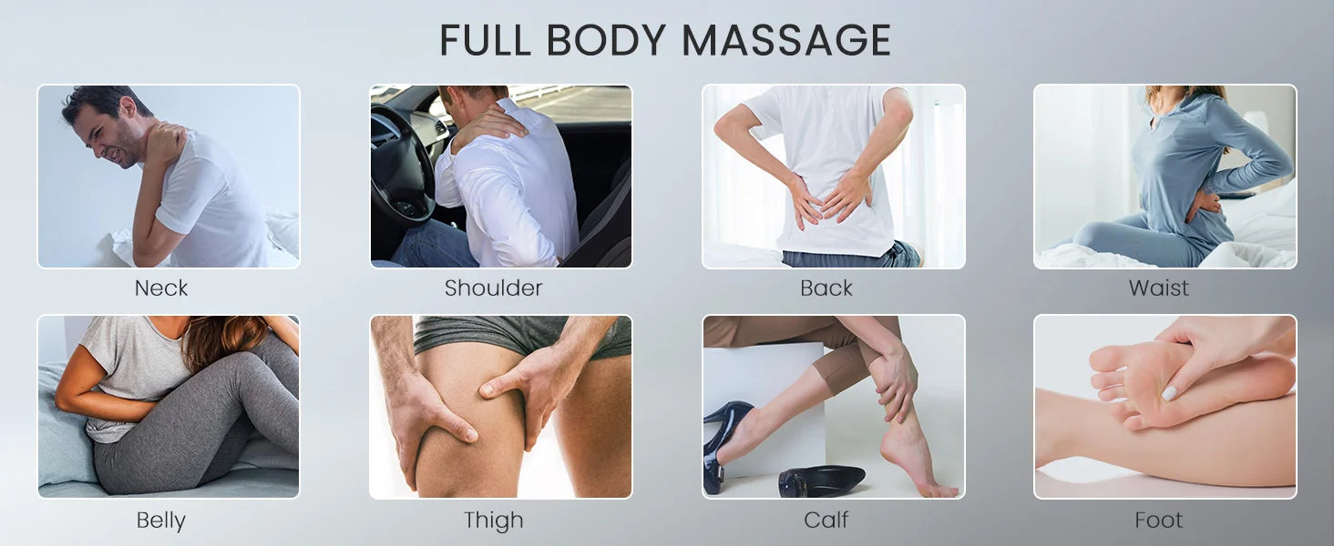 Hochwertiges Nackenmassagegerät Kneten Schulter Masajeador Nacken- und Schulter-Relaxer für Frauen, Männer, Mama, Papa