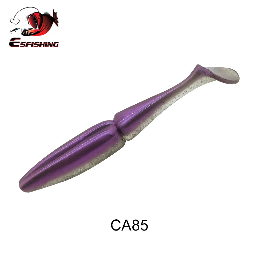ESFISHING Angelköder Easy Shiner 100mm125mm155mm 200mm pesca isca artificial Silikonköder Leurre Souple Hecht Barsch