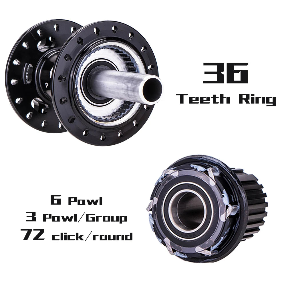 ZTTO MTB 6 Sperrklinken Scheibenbremse 148 Naben Boost 32 Loch P3 VS DT 370 xm490 12x148 15x110 32h Maza 141x10 QR Steckachse Abgedichtetes Lager