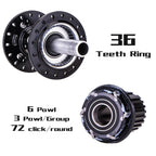 ZTTO MTB 6 Sperrklinken Scheibenbremse 148 Naben Boost 32 Loch P3 VS DT 370 xm490 12x148 15x110 32h Maza 141x10 QR Steckachse Abgedichtetes Lager