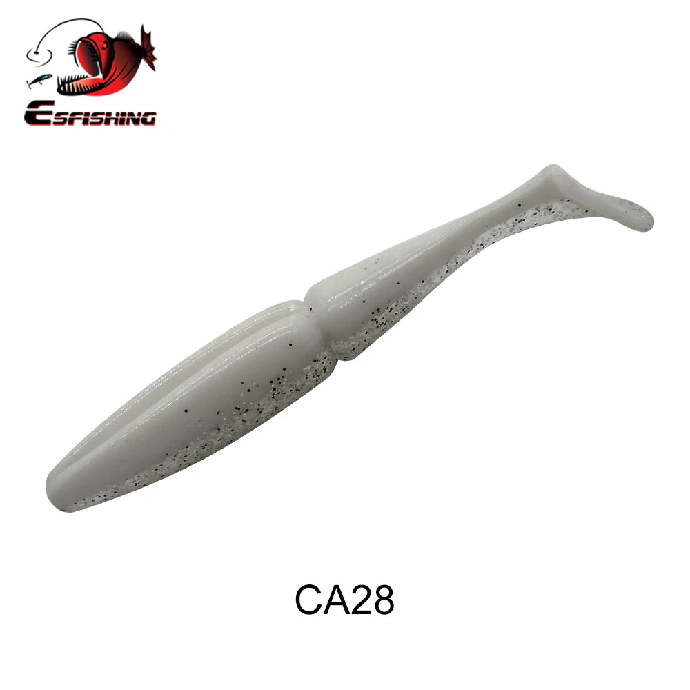 ESFISHING Angelköder Easy Shiner 100mm125mm155mm 200mm pesca isca artificial Silikonköder Leurre Souple Hecht Barsch