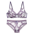 DaiNaFang Neue Sexy Hochwertige Damen Ultra Dünn Dick 75-95 BCDE Cup BH-Sets Spitze Push Up Unterwäsche Höschen Übergröße Dessous