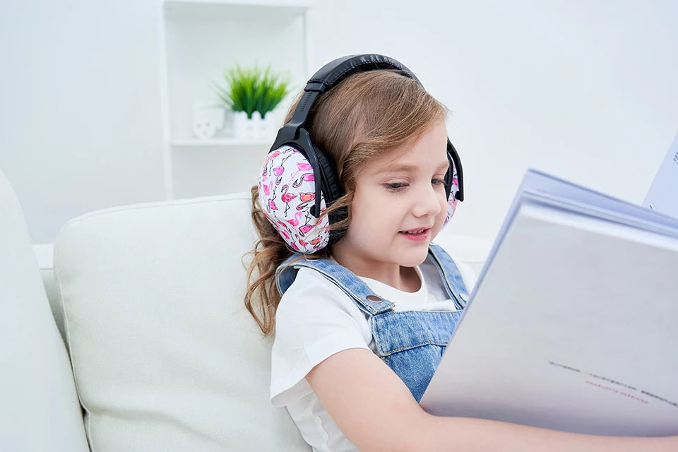 ZOHAN Gehörschutz, passive Kapselgehörschützer, NRR22DB Lärmschutz, Hip-Hop-Sicherheits-Gehörschützer für Kinder Mädchen Jungen