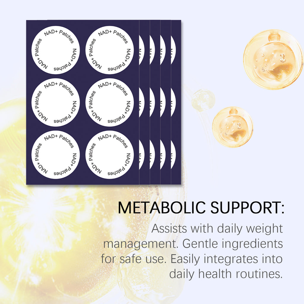 Liposomal Nad Pflaster Transdermale Absorption Steigern Zelluläre Energie Regulieren Stoffwechsel Gewichtsmanagement Gesundes Altern Pflaster