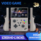 R43 M18 Pro Retro Handheld-Videospielkonsole HD 4,3-Zoll-LED-Bildschirm Original 3D Home 4K Große PSP PS1 Eingebaut 25 Simulatoren