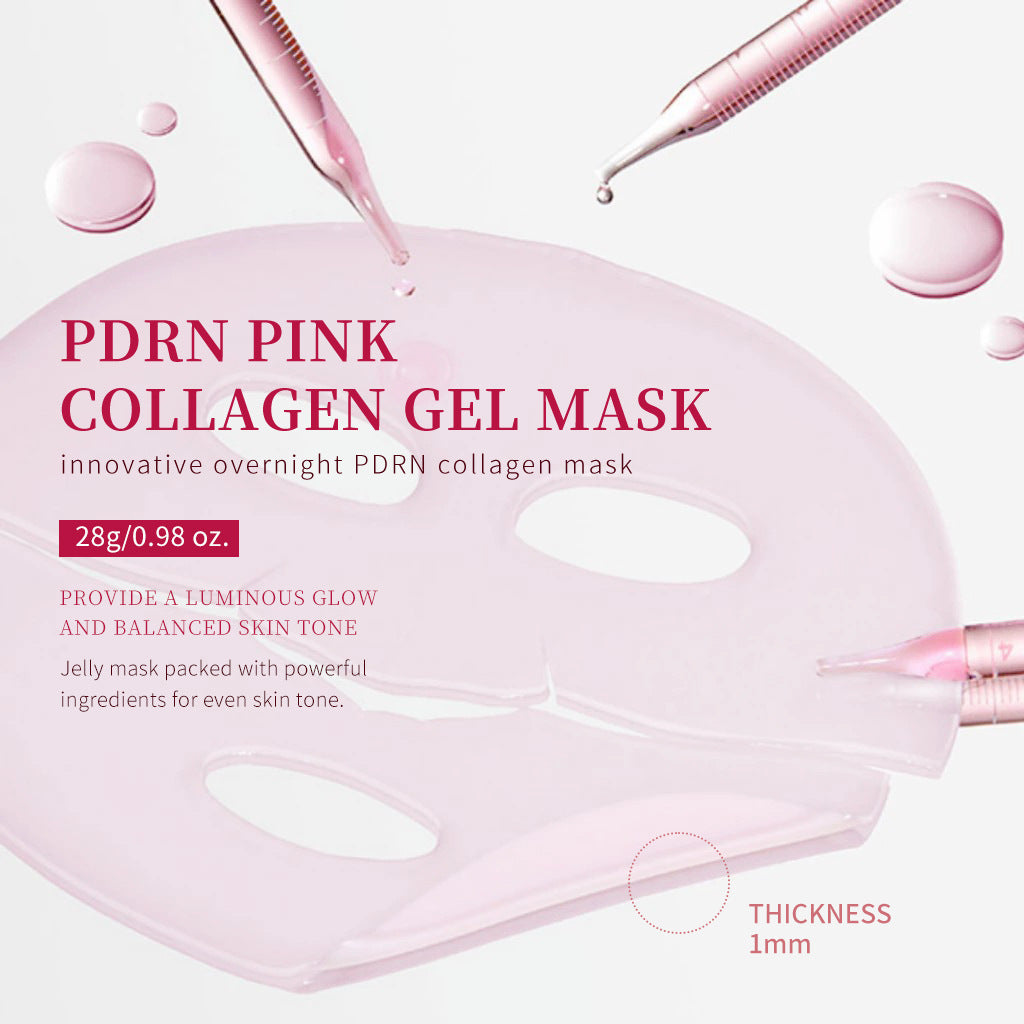 Übernacht-Kollagenmaske Tiefenwirksame Anti-Falten-Maske mit Lachs-DNA PDRN für Glasglatte Haut, Straffung, Verbesserung der Elastizität, Koreanische Hautpflege