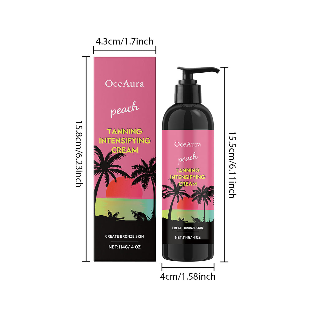 Pfirsich Selbstbräuner Creme Bräunungs-Verstärkung Verdunkelung Selbstbräunung Sonnengeküsster Teint Feuchtigkeitsspendende Wassermelonen Bräunungscreme