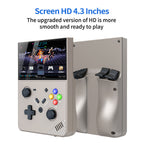 R43 M18 Pro Retro Handheld-Videospielkonsole HD 4,3-Zoll-LED-Bildschirm Original 3D Home 4K Große PSP PS1 Eingebaut 25 Simulatoren