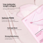 Übernacht-Kollagenmaske Tiefenwirksame Anti-Falten-Maske mit Lachs-DNA PDRN für Glasglatte Haut, Straffung, Verbesserung der Elastizität, Koreanische Hautpflege