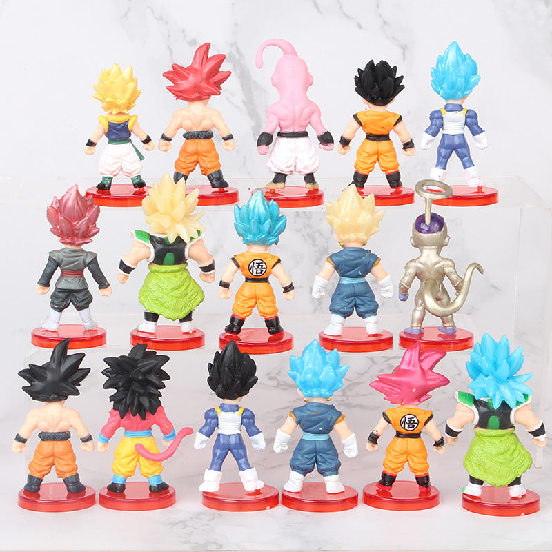 Dragon Ball Actionfigur SHF Super Saiyajin Anime Figur Bewegliche und Modifizierbare Puppenmodell Sammlerstücke Geschenke