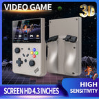 R43 M18 Pro Retro Handheld-Videospielkonsole HD 4,3-Zoll-LED-Bildschirm Original 3D Home 4K Große PSP PS1 Eingebaut 25 Simulatoren