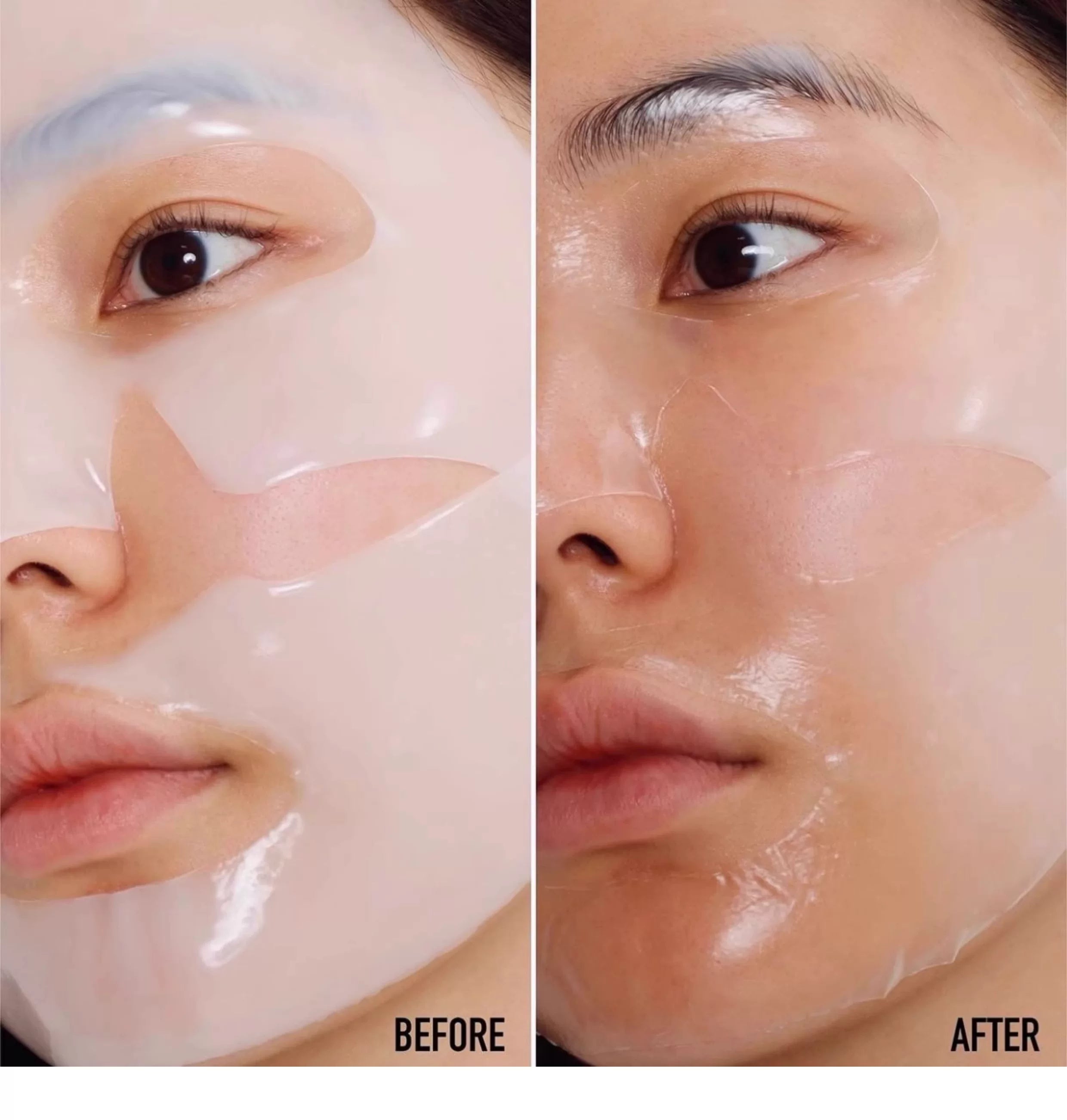 Übernacht-Kollagenmaske Tiefenwirksame Anti-Falten-Maske mit Lachs-DNA PDRN für Glasglatte Haut, Straffung, Verbesserung der Elastizität, Koreanische Hautpflege