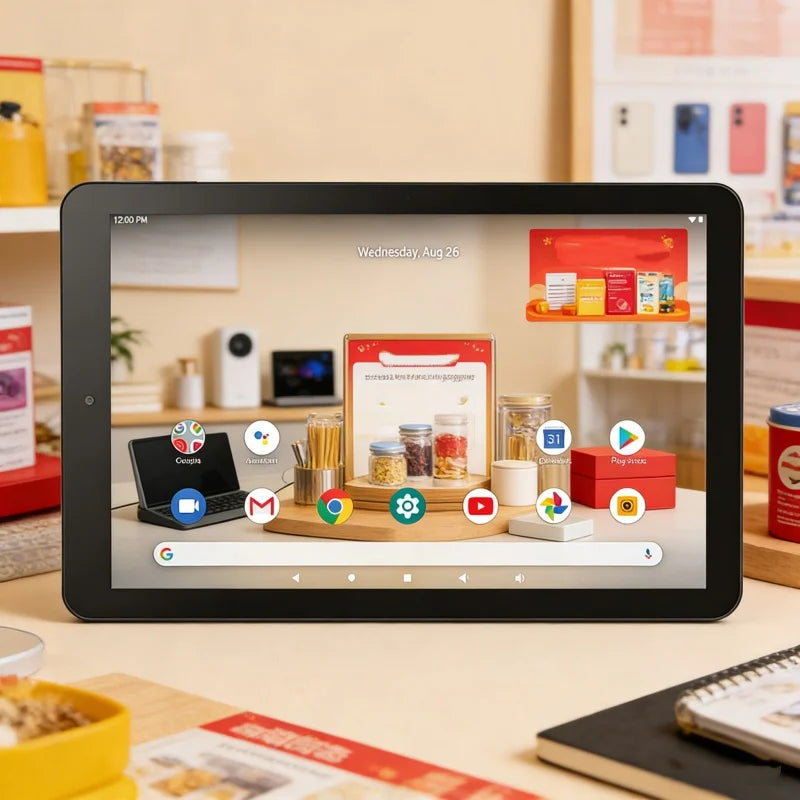 10,1 Zoll 2 GB RAM 32 GB ROM V9 Tablet-PC MT8167 CPU Android 9.0 Quad-Core unterstützt WIFI 1280 x 800 IPS-Bildschirm Dual-Kamera