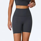 Hearuisavy Damen Yoga Shorts Sommer Soft Buttock Lift Gym Leggings High Waist Sport Shorts Damen Running Workout Shorts Female