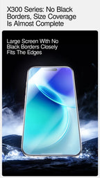 SmartDevil 2 Stück Displayschutzfolie für Vivo X200 Pro Mini X300 HD Anti-Blaulicht Gehärtetes Glas Nicht vollflächig Anti-Fingerabdruck