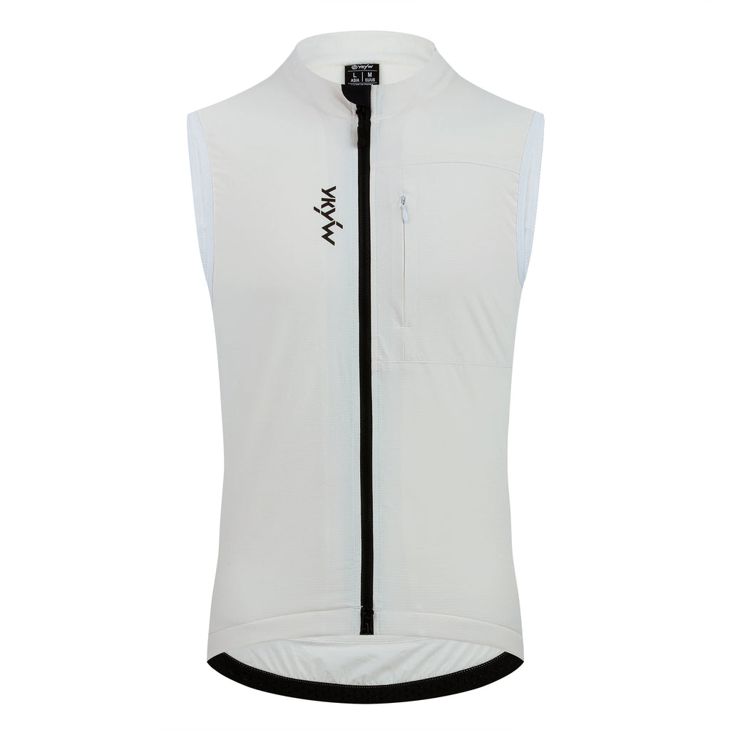 YKYWBIKE Herren Radsport Gelit Thermo-Fleece Fahrrad Windjacke Ärmellose Weste Winddicht Wasserdicht Radfahren