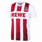 FC Köln Sonderedition Schwarzes Fußballtrikot, Sponsor, aufwendig gemustertes, atmungsaktives Fußballshirt für Fans & Spiel