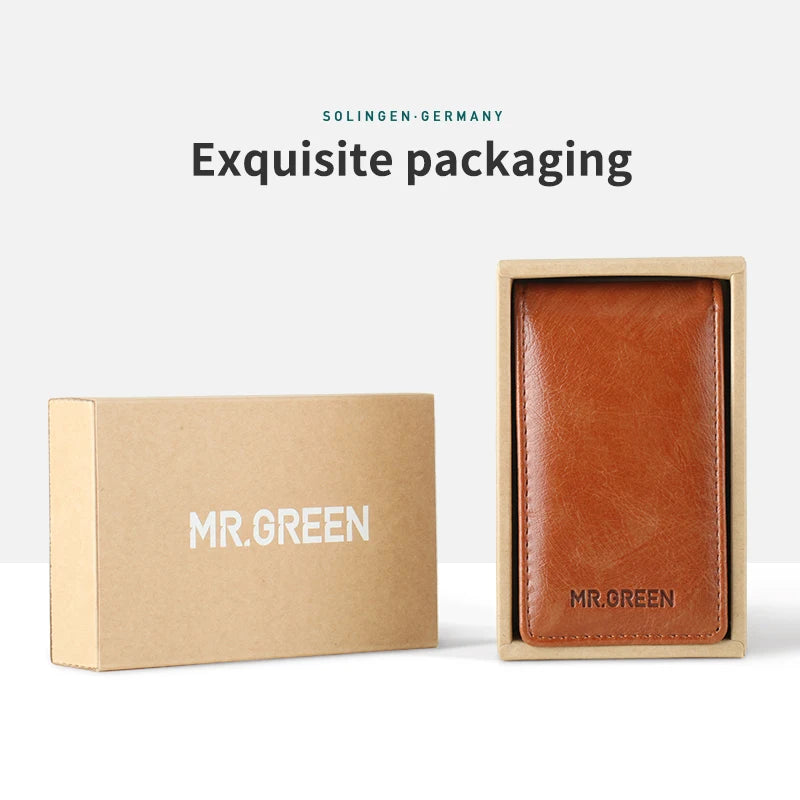 MR.GREEN Tragbares Maniküre-Set Nagelknipser Reise-Werkzeugset Edelstahl Geschenkbox für Freunde oder Familie
