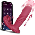APP-gesteuerter Stoß-Vagina-Vibrator für Frauen, tragbares Höschen, G-Punkt-Klitoris-Vibrator, weibliches Masturbations-Sexspielzeug für Frauen