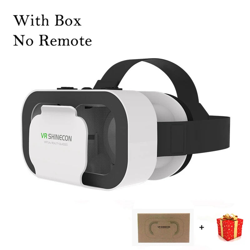 Shinecon 3D VR Brille Virtual Reality Viar Goggles Headset Geräte Smart Helm Linsen für Handy Mobil Smartphones Viewer