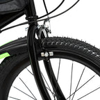 20 Zoll Mountainbike 7 Gänge, Verstellbarer Sattel Kinderfahrrad mit Schutzblechen und Flaschenhalter für Jungen und Mädchen 8-13 Jahre