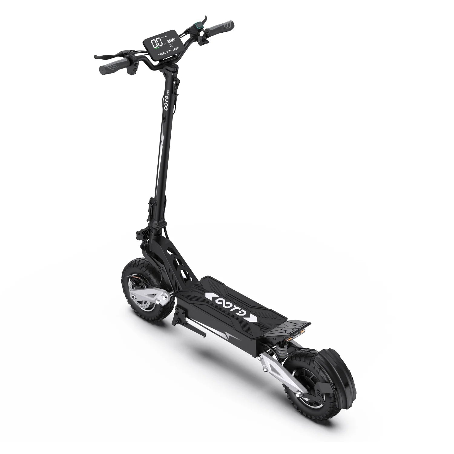 T10 Tragbarer E-Scooter 900W Spitzenleistung 48V 13.5/18 Ah Akku Elektroroller für Erwachsene 11 Zoll Offroad-Reifen Elektroroller