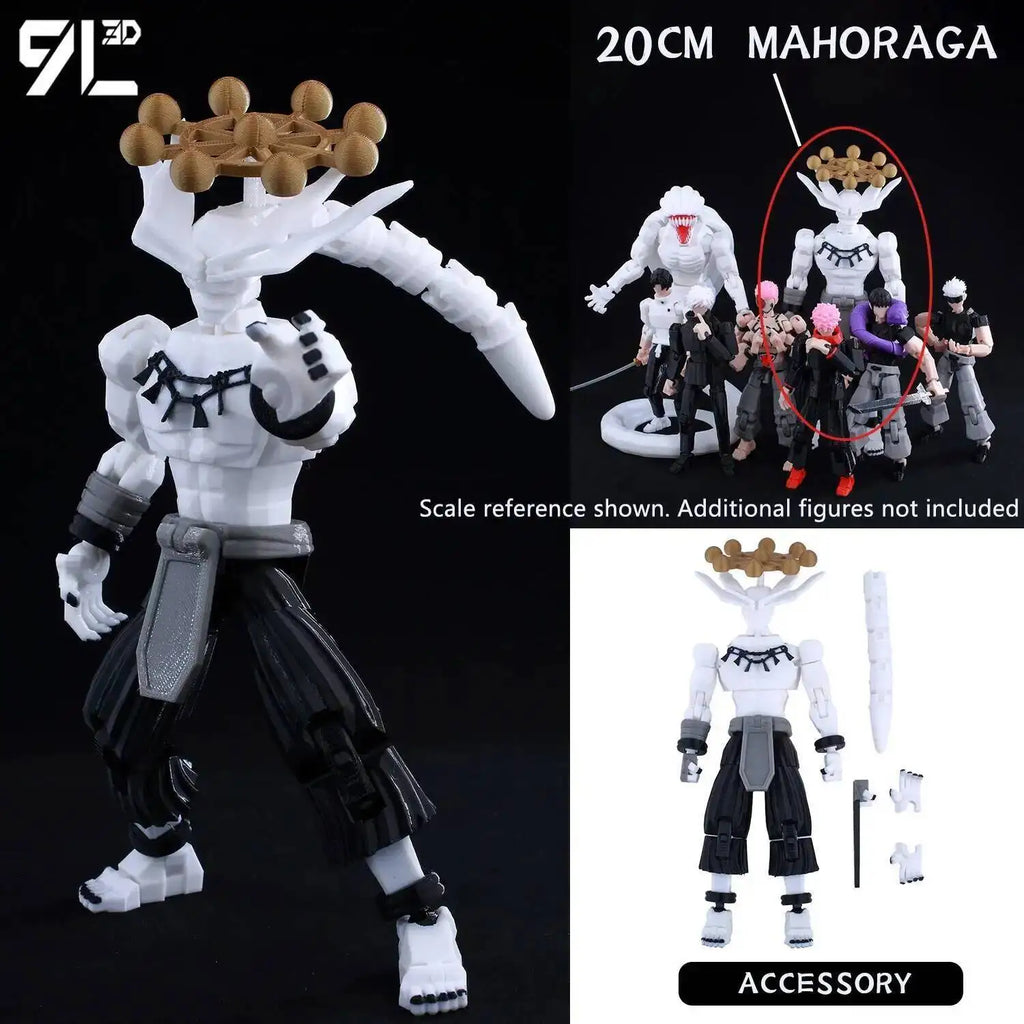 9L3D Lucky13 Gojo Sukuna Jujutsu Fushiguro Toji Gojo Satoru Actionfigur Dummy13 T13 Mehrgelenkige Sammlerstücke Titan13