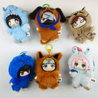 *Auf Lager  Naruto Itachi Sasuke Kakashi Gaara Serie Blind Box Trendiges Spielzeug Figur Plüsch Anhänger Sammlung Weihnachtsgeschenk