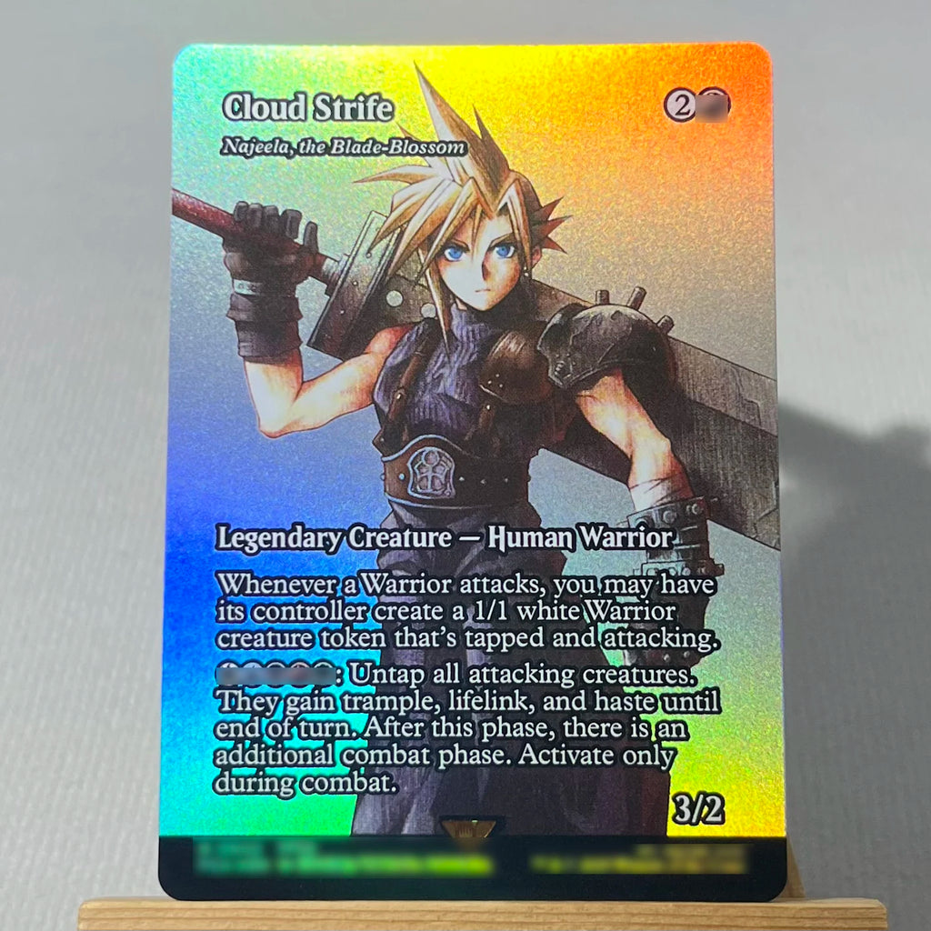 FCA FIN FIC PIP LTR FOIL4-002 magische Karten Antiker Kupferdrache Tcg Proxy Reisender Chocobo Celes, Runenritter Gathering