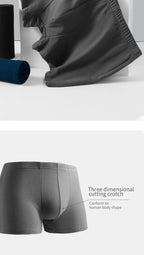 Herrenunterwäsche 100% Baumwolle Boxer Briefs Sommer Große Größe Dünne Atmungsaktive Komfort Unterwäsche Sport Jungen Boxer Briefs