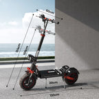 iScooter iX5S E-Scooter 48V15Ah Akku 1000W Motor EABS Bremssystem Elektroroller 11" Offroad-Reifen City E-Scooter für Erwachsene