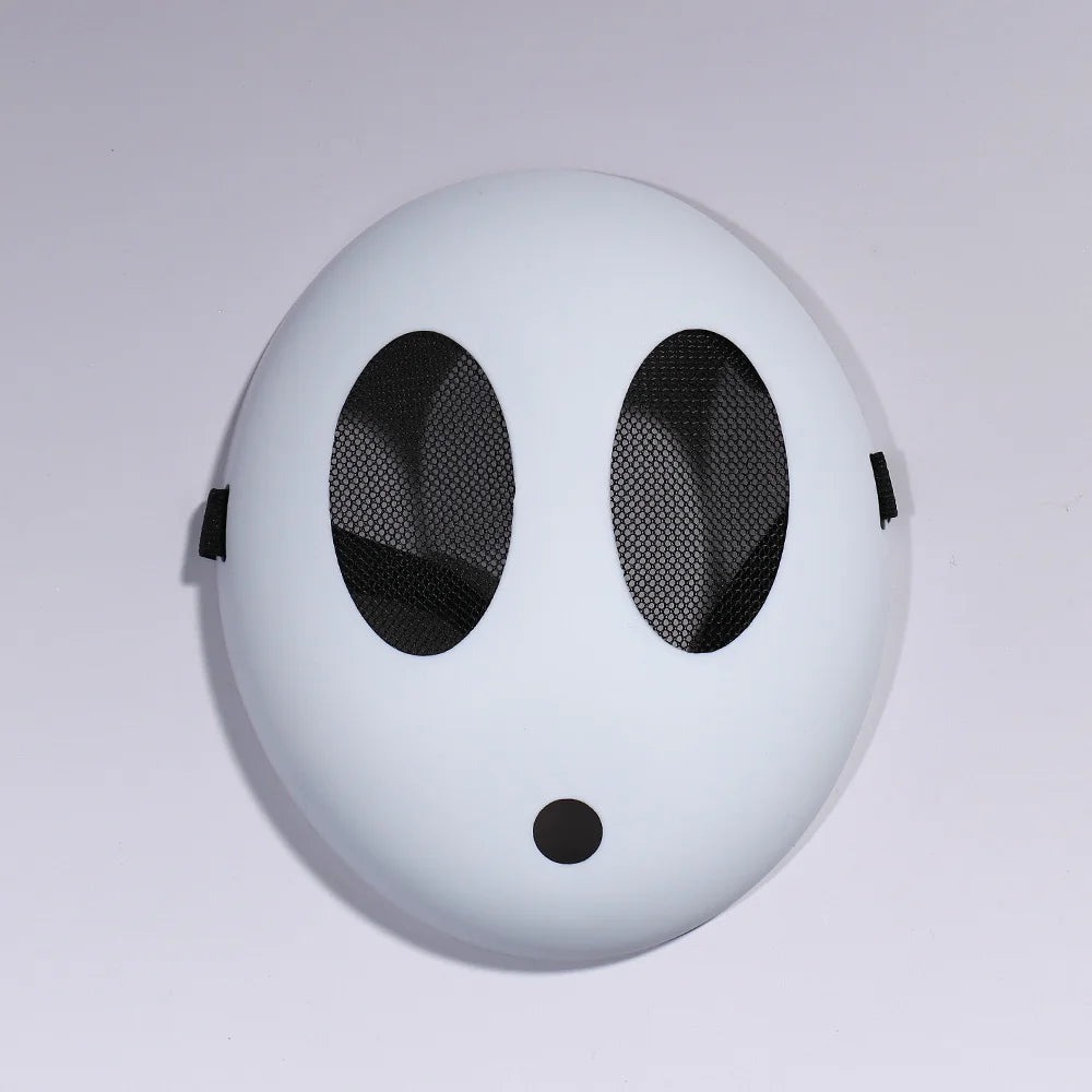 Game Bros Shy Guy Maske Cosplay Lustige Unisex Kinder Jungen Mädchen Erwachsene Dicke Plastikmasken Halloween Karneval Party Kostüm Requisiten