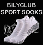 3 Paar professionelle Lauf-Sport-Fitness-Knöchelsocken Herren Handtuchsocken Outdoor-Sport Kurze Socken Herren und Damen Socken GIFRS