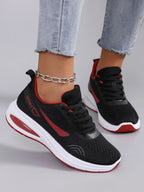Frühlings-Freizeitsportschuhe für Damen, modisch, atmungsaktiv, leicht, rutschfest, verschleißfest, flache Schuhe