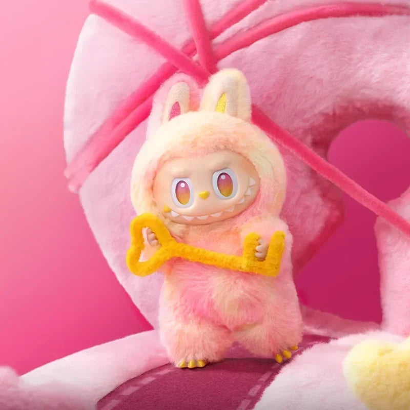POP MART Labubu THE MONSTERS Big into Energy Serie-Vinyl Plüsch Anhänger Mystery Box Überraschungs-Tasche Spielzeug Puppe Süße Anime-Figur
