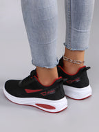 Frühlings-Freizeitsportschuhe für Damen, modisch, atmungsaktiv, leicht, rutschfest, verschleißfest, flache Schuhe