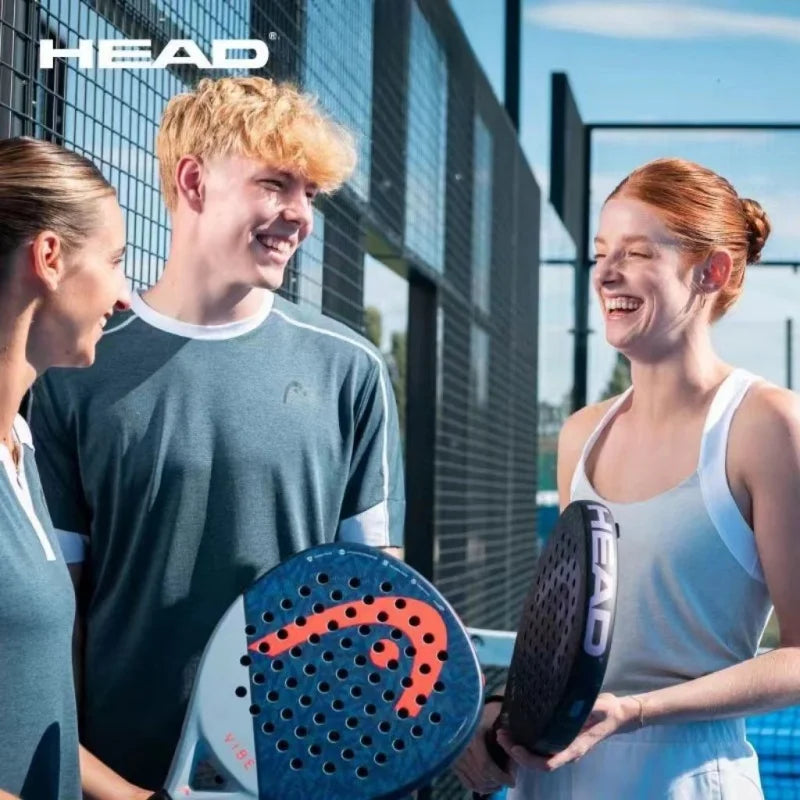 HEAD 2025 NEU Tennis-Padel-Schläger VIBE Serie Carbonfaser Eva Memory Flex Schaumstoffkern Padel-Tennisschläger Leichtgewicht