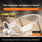 OnePlus Knochenschall-Headset Sportkopfhörer IPX8 wasserdicht Bluetooth 5.4 kabellose Kopfhörer Freisprechfunktion mit Mikrofon für Sport